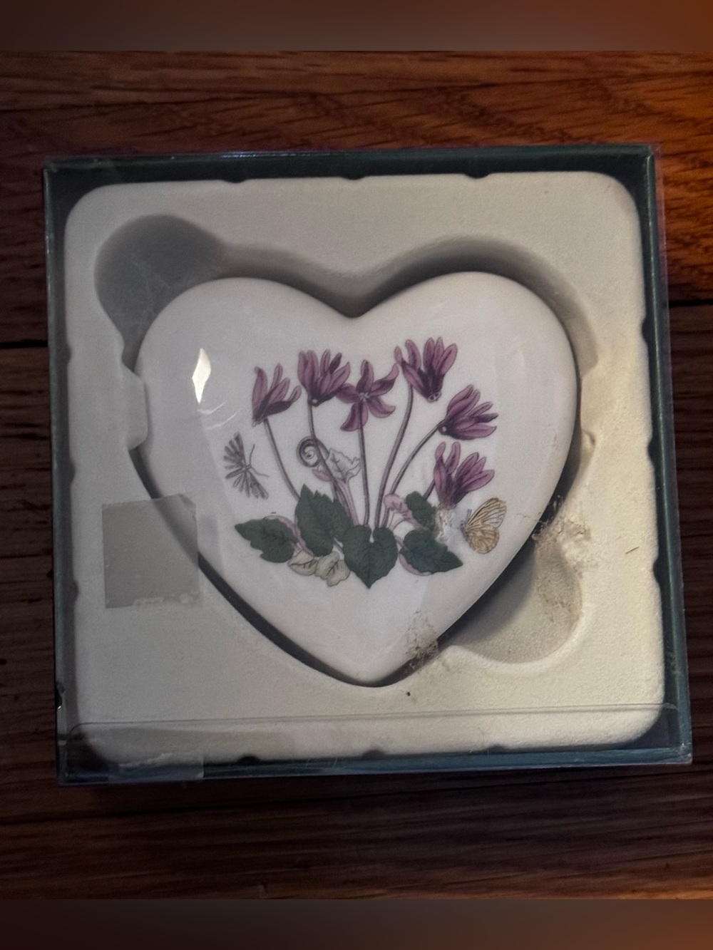 Botanic Garden Trinket Box VTG
